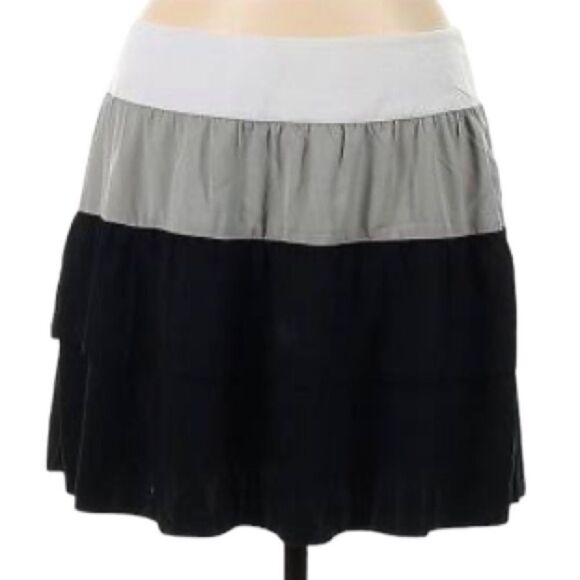 NWT Banana republic outlet size 8 color block tiered skirt - Picture 1 of 6